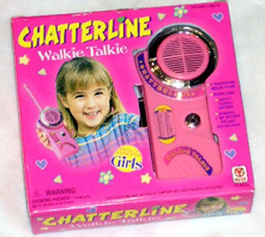 Pink walkie talkie