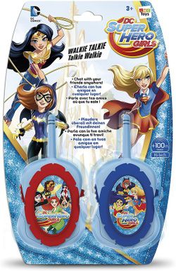Walkie talkie super heroinas