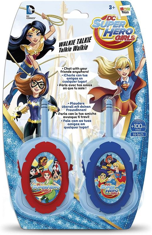 Walkie talkie super heroinas
