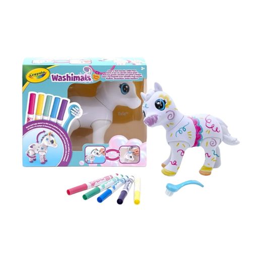 WASHIMALS JUMBO PETS- LA GRANJA PONY EVIE 15 CM