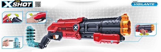 X-SHOT-EXCEL-Vigilante 24Dardos SURT